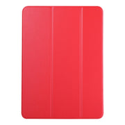 For iPad Air 11 2025 / 2024 Double-sided Clip Non-buckle Magnetic PU Smart Tablet Case(Red)