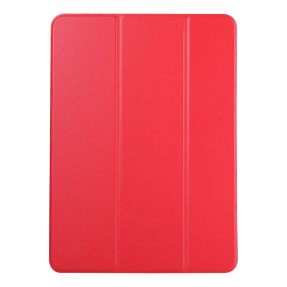 For iPad Air 11 2025 / 2024 Double-sided Clip Non-buckle Magnetic PU Smart Tablet Case(Red)