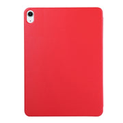 For iPad Air 11 2025 / 2024 Double-sided Clip Non-buckle Magnetic PU Smart Tablet Case(Red)