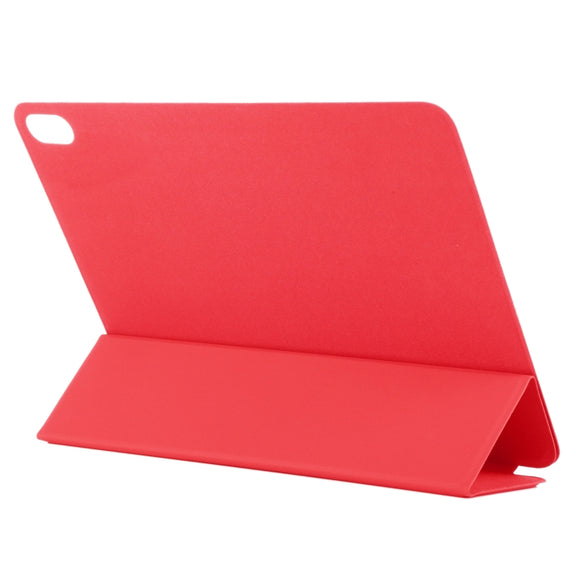 For iPad Air 11 2025 / 2024 Double-sided Clip Non-buckle Magnetic PU Smart Tablet Case(Red)