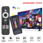 HK1 RBOX D8 RK3528 Android 13.0 Quad Core 8K HD Wifi6 Bluetooth TV Stick, RAM:2GB+16GB(EU Plug)