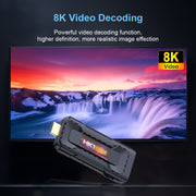 HK1 RBOX D8 RK3528 Android 13.0 Quad Core 8K HD Wifi6 Bluetooth TV Stick, RAM:2GB+16GB(EU Plug)