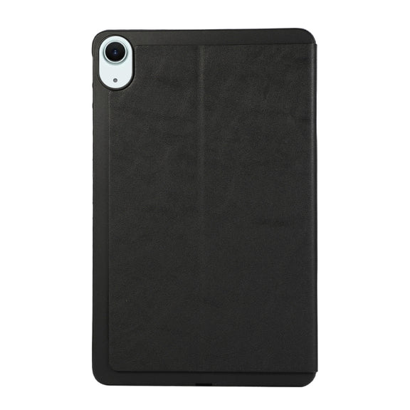 For iPad Air 11 2024 TPU Flip Tablet Protective Leather Case(Black)