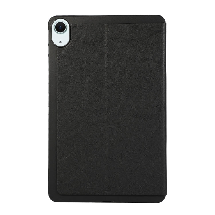 For iPad Air 11 2024 TPU Flip Tablet Protective Leather Case(Black)