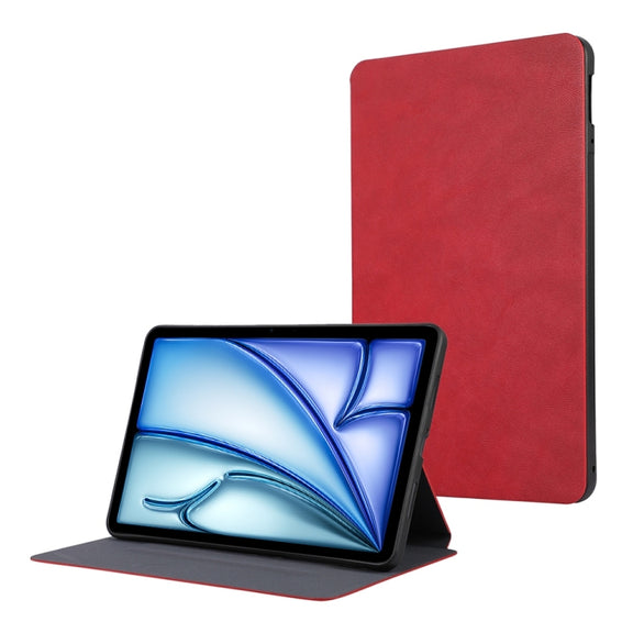 For iPad Air 11 2024 / Air 11 2025 TPU Flip Tablet Protective Leather Case(Red)