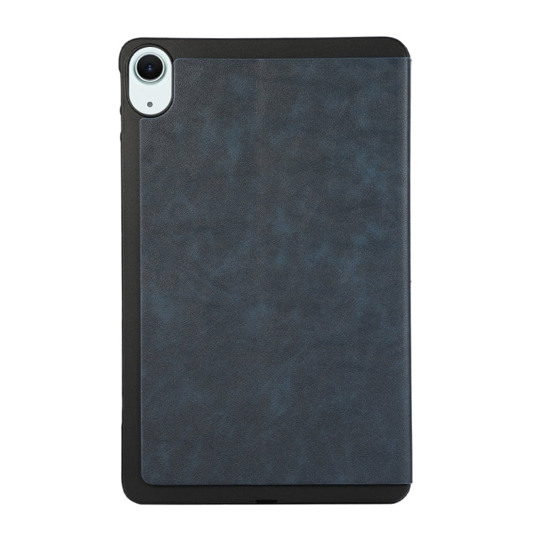 For iPad Air 11 2024 / Air 11 2025 TPU Flip Tablet Protective Leather Case(Dark Blue)