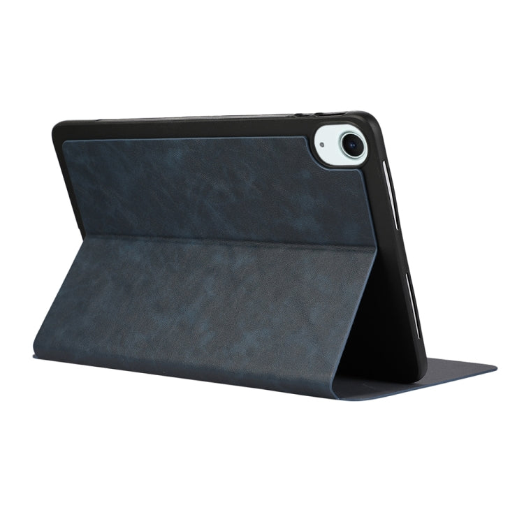 For iPad Air 11 2024 / Air 11 2025 TPU Flip Tablet Protective Leather Case(Dark Blue)
