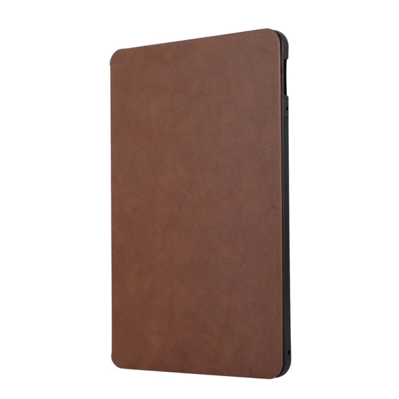 For iPad Air 11 2024 TPU Flip Tablet Protective Leather Case(Brown)