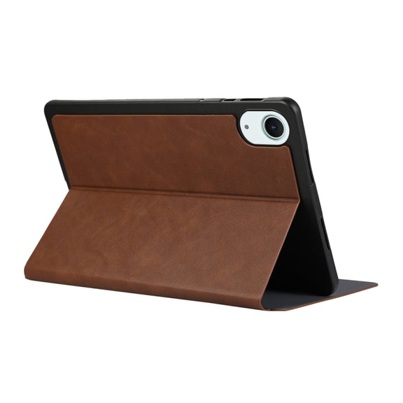 For iPad Air 11 2024 TPU Flip Tablet Protective Leather Case(Brown)
