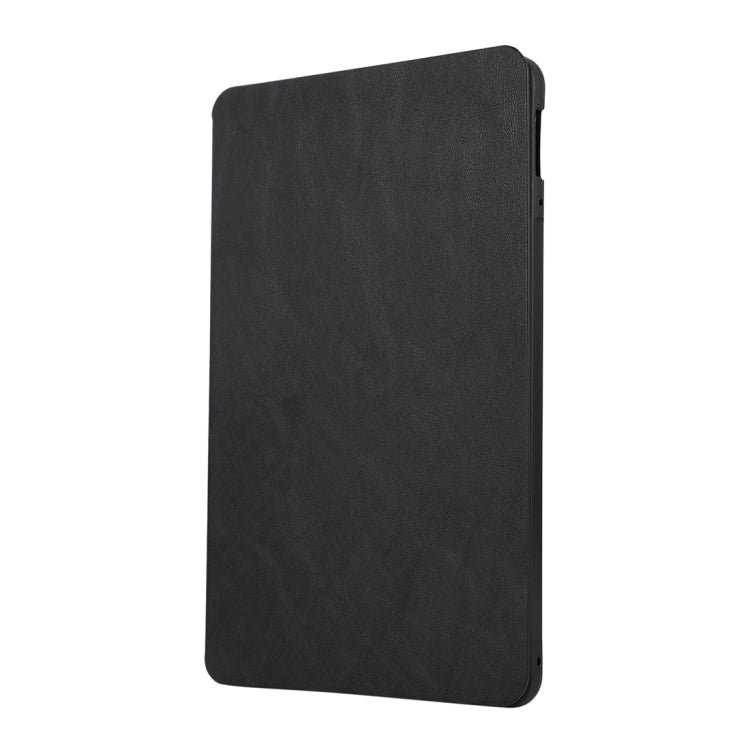 For iPad Pro 11 2024 TPU Flip Tablet Protective Leather Case(Black)