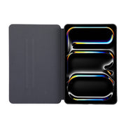 For iPad Pro 11 2024 TPU Flip Tablet Protective Leather Case(Black)