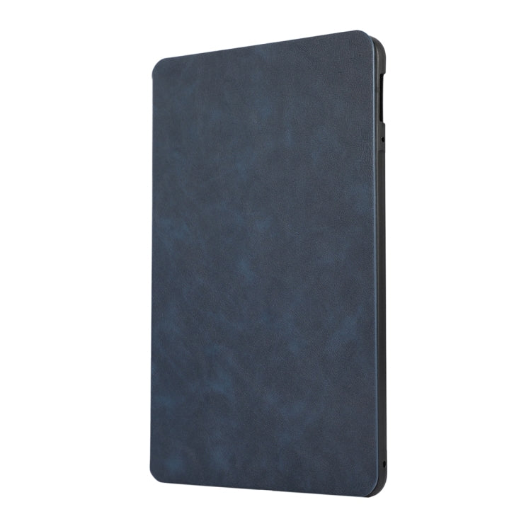 For iPad Pro 11 2024 TPU Flip Tablet Protective Leather Case(Dark Blue)