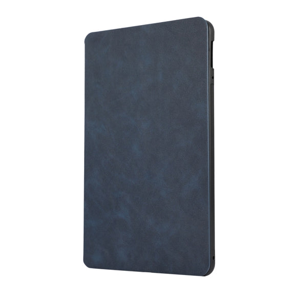 For iPad Pro 11 2024 TPU Flip Tablet Protective Leather Case(Dark Blue)