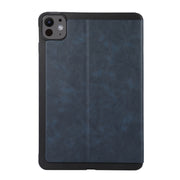 For iPad Pro 11 2024 TPU Flip Tablet Protective Leather Case(Dark Blue)