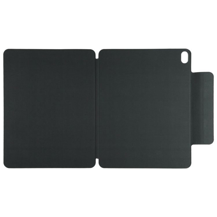 For iPad Air 11 2025 / 2024 Double-sided Clip Fixed Buckle Magnetic PU Leather Smart Tablet Case(Black)