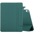 For iPad Air 11 2024 Double-sided Clip Fixed Buckle Magnetic PU Leather Smart Tablet Case(Dark Green) - iPad Air 11 2024 Cases by PMC TechLife | Online Shopping South Africa | PMC TechLife | Buy Now Pay Later Mobicred