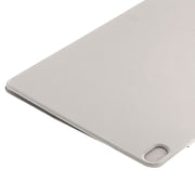 For iPad Air 11 2025 / 2024 Double-sided Clip Fixed Buckle Magnetic PU Leather Smart Tablet Case(Grey)