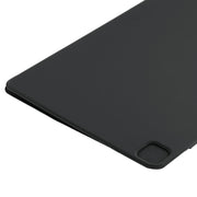 For iPad Pro 11 2024 Double-sided Clip Fixed Buckle Magnetic PU Leather Smart Tablet Case(Black)