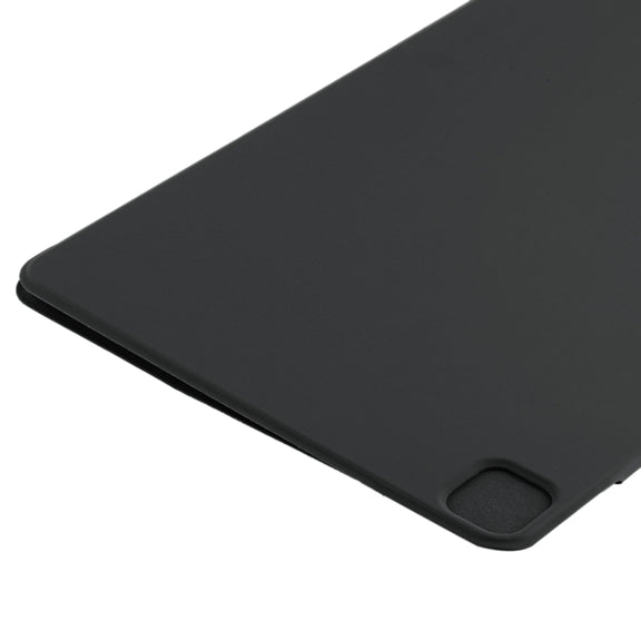 For iPad Pro 11 2024 Double-sided Clip Fixed Buckle Magnetic PU Leather Smart Tablet Case(Black)