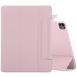 For iPad Pro 11 2024 Double-sided Clip Fixed Buckle Magnetic PU Leather Smart Tablet Case(Rose Gold) - iPad Pro 11 2024 Cases by PMC TechLife | Online Shopping South Africa | PMC TechLife | Buy Now Pay Later Mobicred