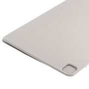 For iPad Pro 11 2024 Double-sided Clip Fixed Buckle Magnetic PU Leather Smart Tablet Case(Grey)