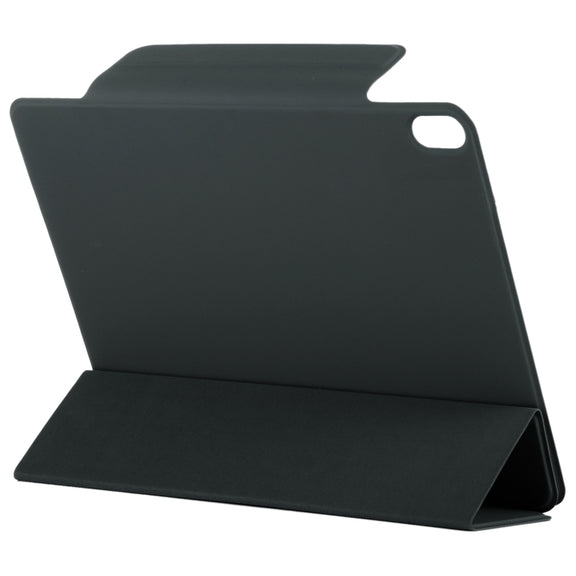 For iPad Air 13 2025 / 2024 Double-sided Clip Fixed Buckle Magnetic PU Leather Smart Tablet Case(Black)