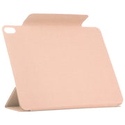For iPad Air 13 2025 / 2024 Double-sided Clip Fixed Buckle Magnetic PU Leather Smart Tablet Case(Gold)