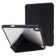 For iPad Air 11 2024 Deformation Transparent Acrylic Leather Tablet Case(Black) - iPad Air 11 2024 Cases by PMC TechLife | Online Shopping South Africa | PMC TechLife | Buy Now Pay Later Mobicred