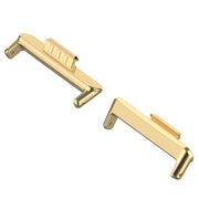 For Huawei Watch Fit3 20mm 1 Pair Stainless Steel Metal Watch Band Connector(Gold)