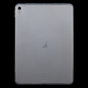 For iPad Air 11 2025 / 2024 / 5 / 4 0.75mm Shockproof Outside Glossy Inside Frosted TPU Tablet Case(Transparent)