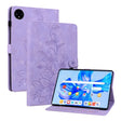 For Huawei MatePad Pro 11 2022 Lily Embossed Leather Tablet Case(Purple) - Huawei by PMC TechLife | Online Shopping South Africa | PMC TechLife | Buy Now Pay Later Mobicred