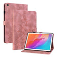 For Huawei MatePad T 10s / Enjoy Tablet 2 Lily Embossed Leather Tablet Case(Pink) - Huawei by PMC TechLife | Online Shopping South Africa | PMC TechLife | Buy Now Pay Later Mobicred