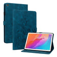 For Huawei MatePad T 10s / Enjoy Tablet 2 Lily Embossed Leather Tablet Case(Dark Blue) - Huawei by PMC TechLife | Online Shopping South Africa | PMC TechLife | Buy Now Pay Later Mobicred