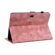 For Honor Pad 9 12.1 Lily Embossed Leather Tablet Case(Pink)