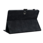 For Honor Pad 9 12.1 Lily Embossed Leather Tablet Case(Black)