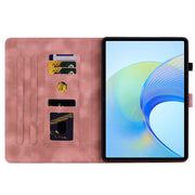 For Honor Pad X8 Pro / X9 2023 Lily Embossed Leather Tablet Case(Pink)