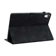 For Honor Pad X8 Pro / X9 2023 Lily Embossed Leather Tablet Case(Black)