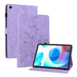 For Realme Pad 10.4 Lily Embossed Leather Tablet Case(Purple) - free shipping - PMC TechLife - Order now!
