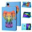 For iPad Pro 11 2024 Coloured Drawing Stitching Smart Leather Tablet Case(Colorful Elephant) - iPad Pro 11 2024 Cases by PMC TechLife | Online Shopping South Africa | PMC TechLife | Buy Now Pay Later Mobicred
