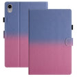For iPad Pro 11 2024 Stitching Gradient Smart Leather Tablet Case(Blue Rose) - iPad Pro 11 2024 Cases by PMC TechLife | Online Shopping South Africa | PMC TechLife | Buy Now Pay Later Mobicred