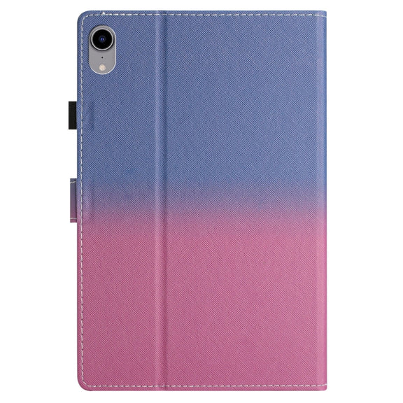 For iPad Pro 11 2024 Stitching Gradient Smart Leather Tablet Case(Blue Rose)