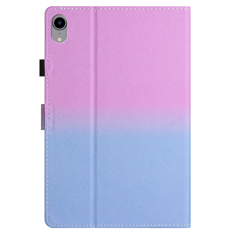 For iPad Pro 11 2024 Stitching Gradient Smart Leather Tablet Case(Purple Blue)