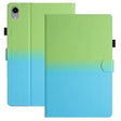For iPad Pro 11 2024 Stitching Gradient Smart Leather Tablet Case(Green Blue) - iPad Pro 11 2024 Cases by PMC TechLife | Online Shopping South Africa | PMC TechLife | Buy Now Pay Later Mobicred