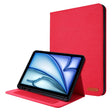 For iPad Air 11 2025 / 2024 Fabric Leather Tablet Case(Red) - iPad Air 11 2025 / 2024 Cases by PMC TechLife | Online Shopping South Africa | PMC TechLife | Buy Now Pay Later Mobicred