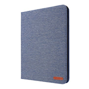 For iPad Air 11 2024 Fabric Leather Tablet Case(Blue)