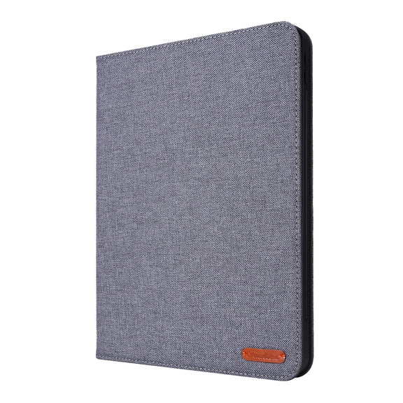 For iPad Air 13 2024 Fabric Leather Tablet Case(Grey)