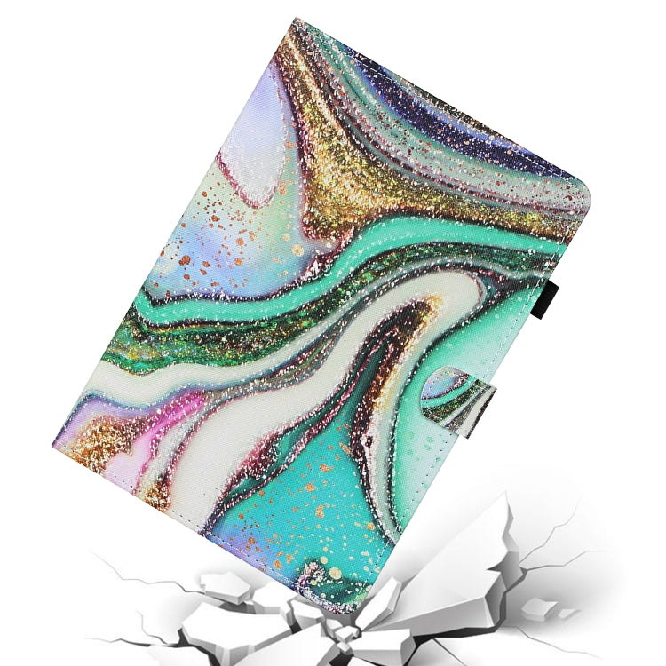 For iPad Pro 11 2024 Coloured Drawing Stitching Smart Leather Tablet Case(Colored Sand)