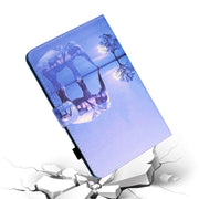 For iPad Pro 11 2024 Coloured Drawing Stitching Smart Leather Tablet Case(Elephant)