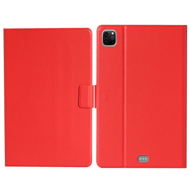 For iPad Pro 11 2024 Pure Color Smart Leather Tablet Case(Red)