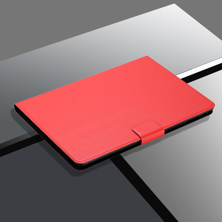 For iPad Pro 11 2024 Pure Color Smart Leather Tablet Case(Red)